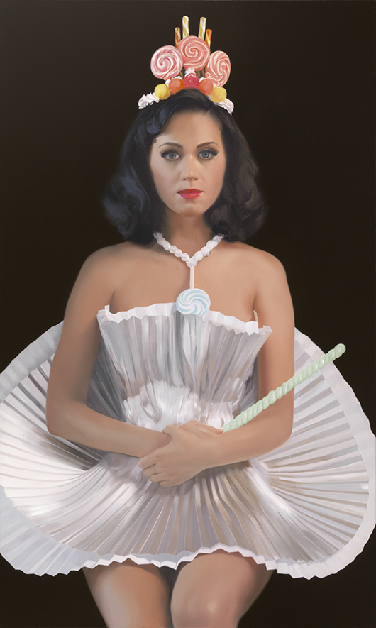 'Cupcake Katy' by William Cotton; 2010; Smithsonian National Portrait Gallery; Promised gift of the James Dicke Family.